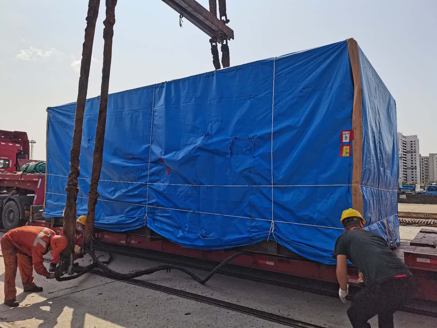 球信网物流接船大件运输